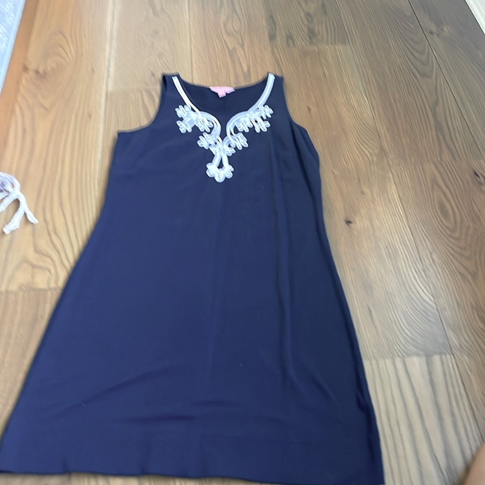 Cotton navy Lilly Pulitzer dress